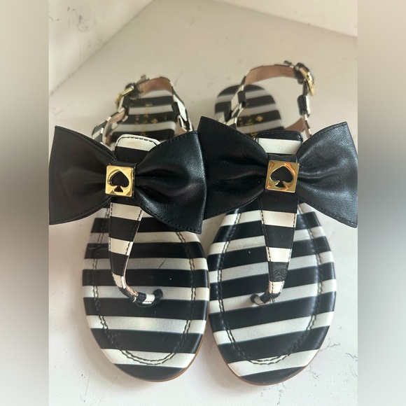 Kate spade flats never worn striped‎ 8 - Picture 1 of 10